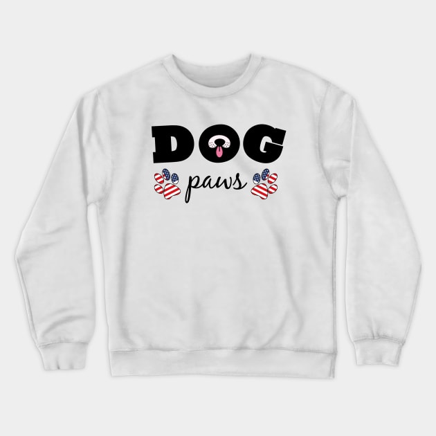 Dog Paws Crewneck Sweatshirt by EpicMums